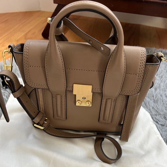 3.1 Phillip Lim Taupe Mini Pashli Bag (Taupe) EXCELLENT CONDITION - Picture 3 of 9